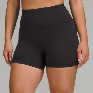 Lululemon Wunder Train Contour Fit High-Rise Short 4"
Black